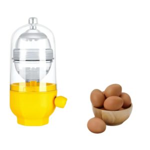 EGG SCRAMBLER SHAKER – PORTABLE GOLDEN EGG YOLK MIXER